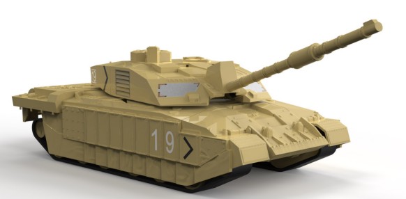 airfix challenger tank