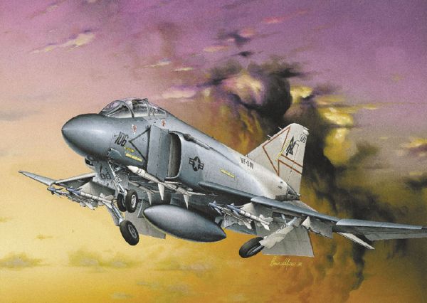 Italeri 1/72 F4S Phantom Aircraft