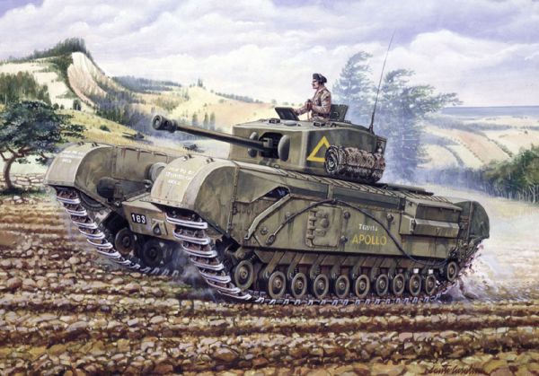 Italeri 1/72 Churchill Mk III Med Tank