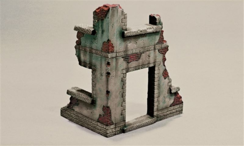 Italeri 1/35 Ruin House Corner Wall Section 6413