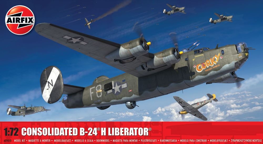 1/72 Consolidated B24H Liberator Bomber (New Tool)