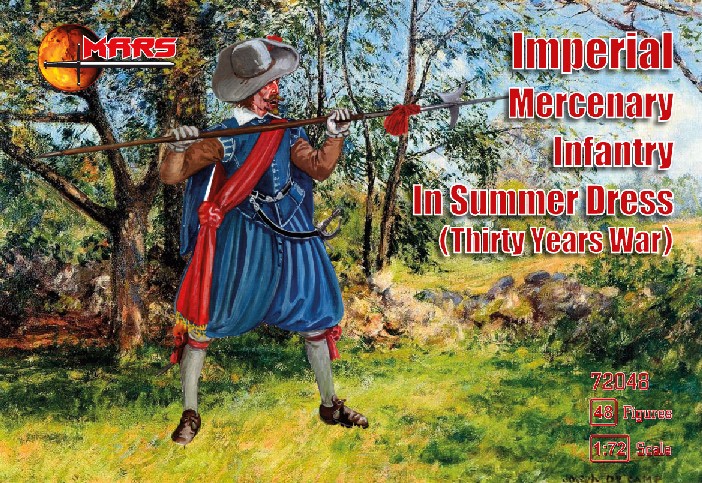 Mars Figures 1/72 Thirty Years War Imperial Mercenary Infantry Summer Dress (48)