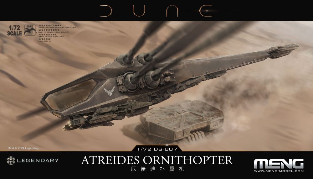 1/72 Dune Movie: Atreides Ornithopter