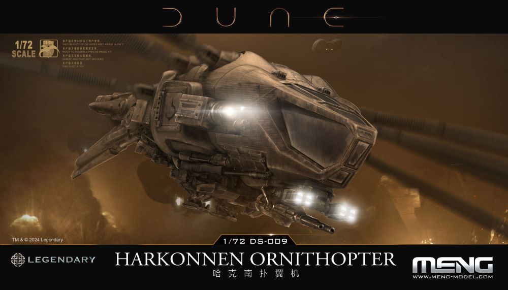 1/72 Dune Movie: Harkonnen Ornithopter