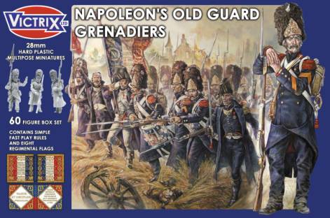Victrix LTD Figures 28mm Napoleon's Old Guard Grenadiers (60)